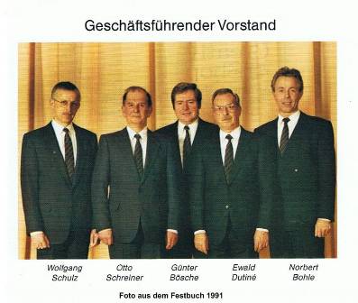 Vorstand Foto 1991